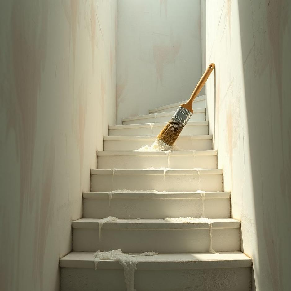 Dream : Brushing stairs in a dream