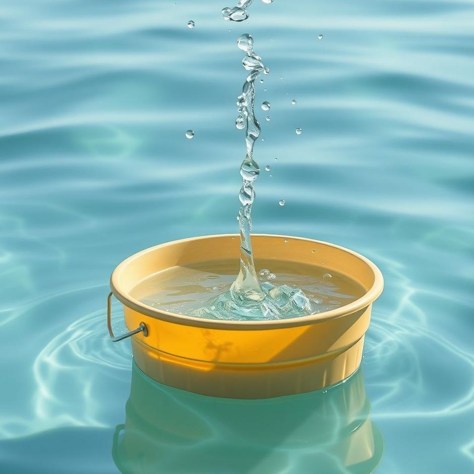 Dream : Bucket full of water in a dream