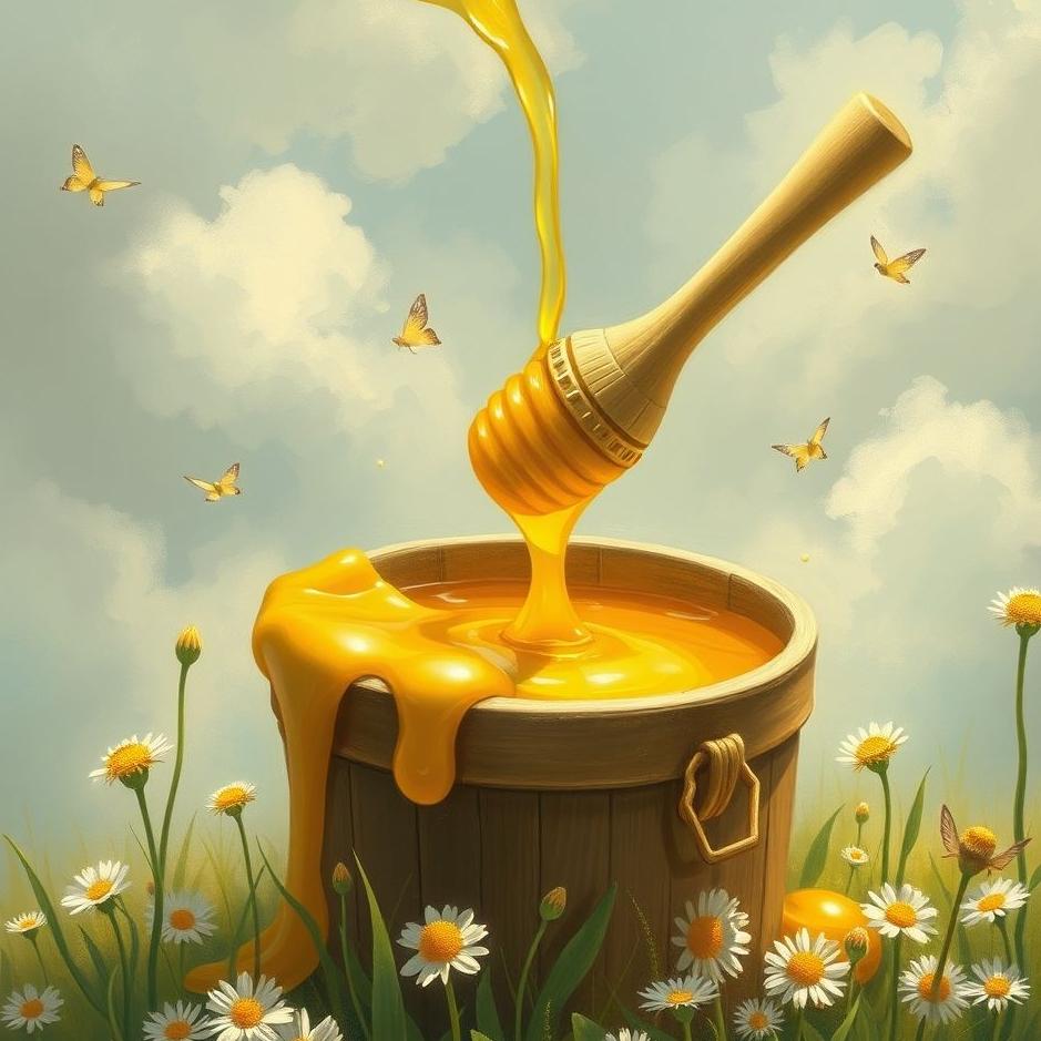 Dream : Bucket of honey in a dream