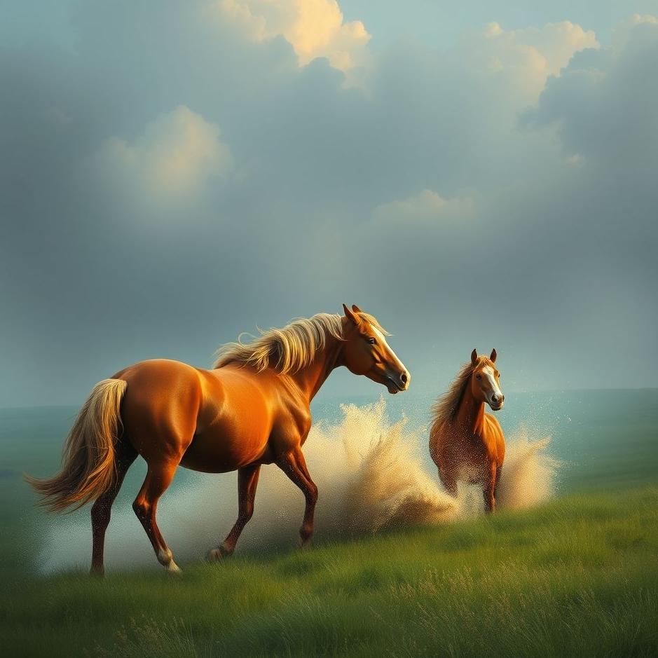 Dream Dictionary : Bucketing by horses in the dream