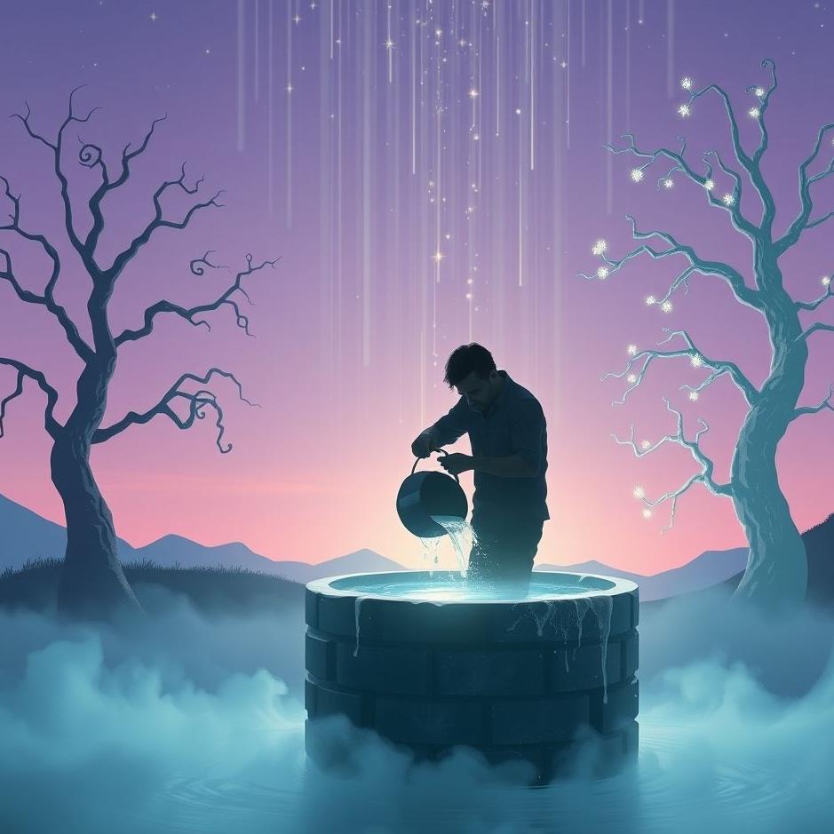 Dream : Bucketing by man in the dream