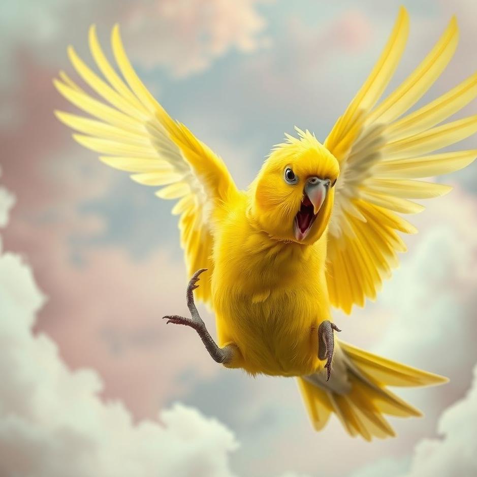 Dream : Budgie attacking in a dream