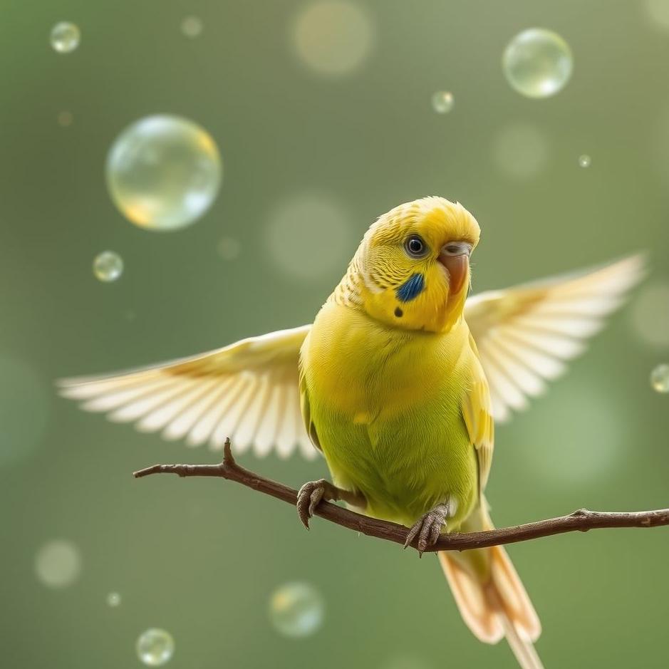 Dream : Budgie catching in a dream