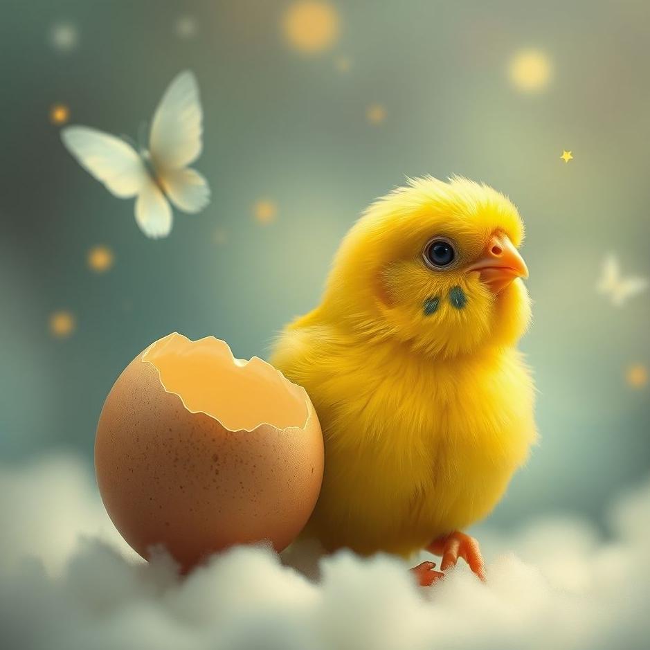 Dream : Budgie chick and egg in a dream