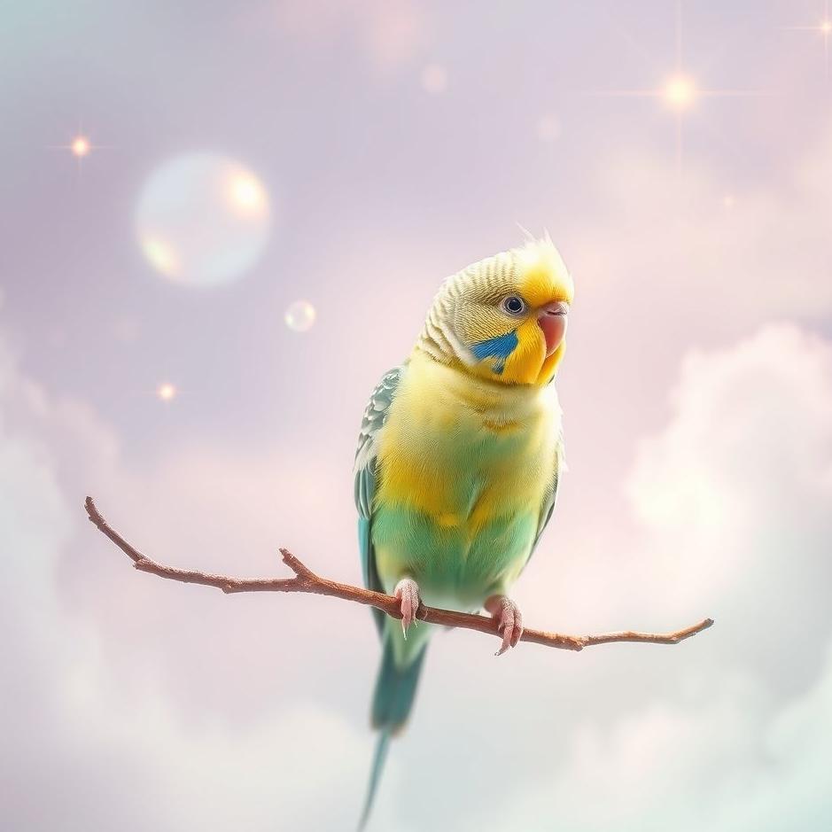 Dream : Budgie parrot in a dream