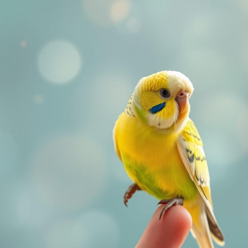 Dream : Budgie perching on your finger in a dream
