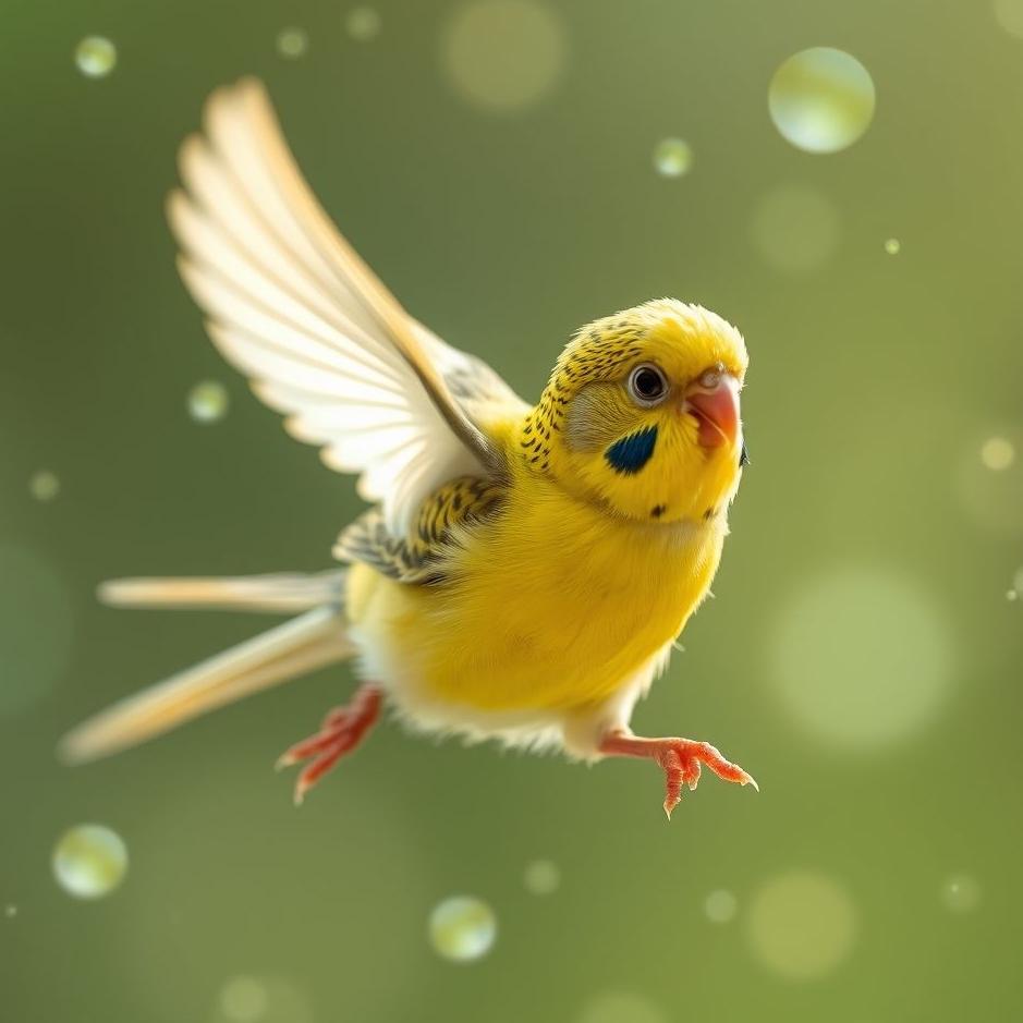 Dream : Budgie running away and coming back in a dream