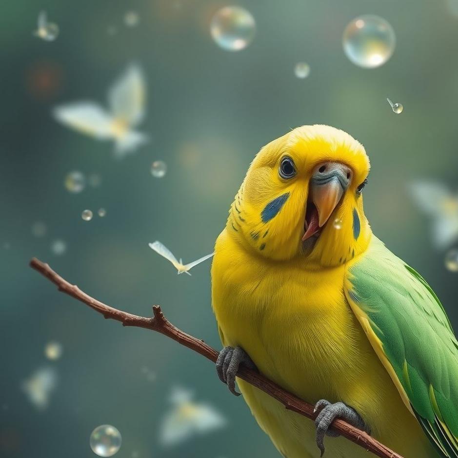 Dream : Budgie stealing in a dream