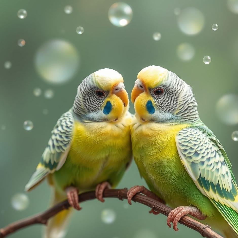 Dream : Budgies mating in a dream