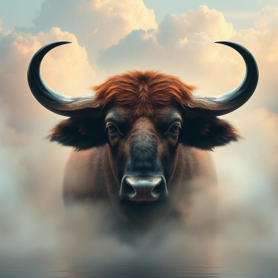 Dream : Buffalo head in a dream