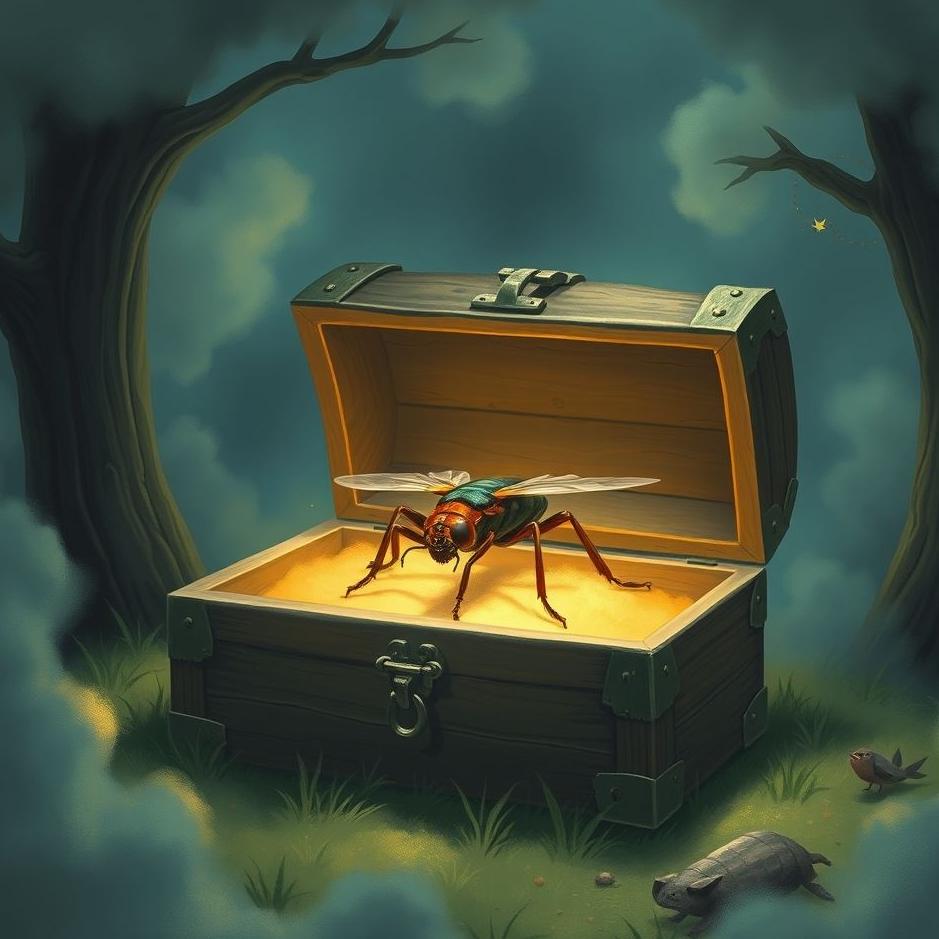 Dream : Bug in a chest in a dream
