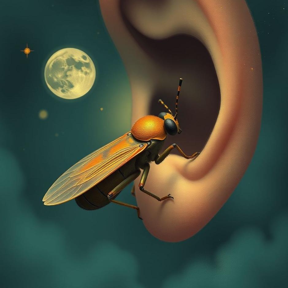 Dream : Bug in your ear in a dream