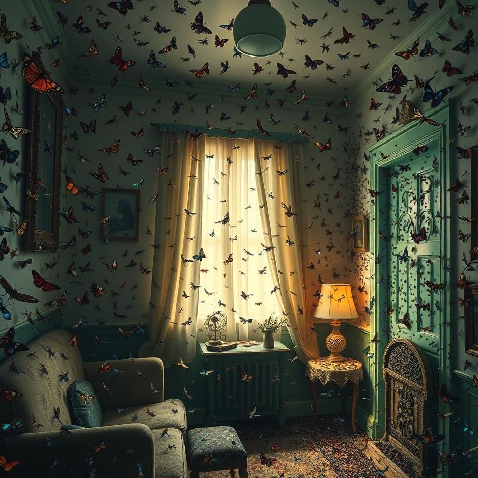 Dream : Bugs all over the house in a dream
