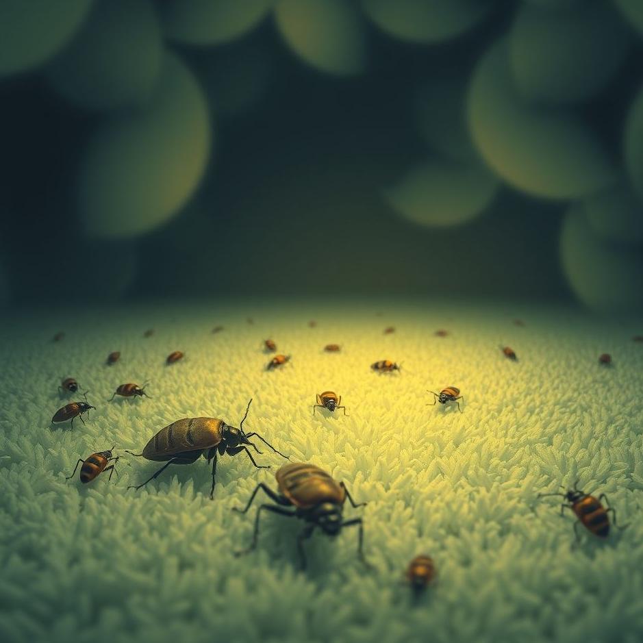 Dream : Bugs under the carpet in a dream