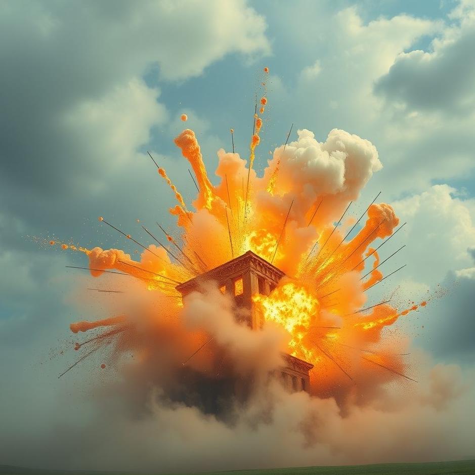 Dream : Building exploding in a dream