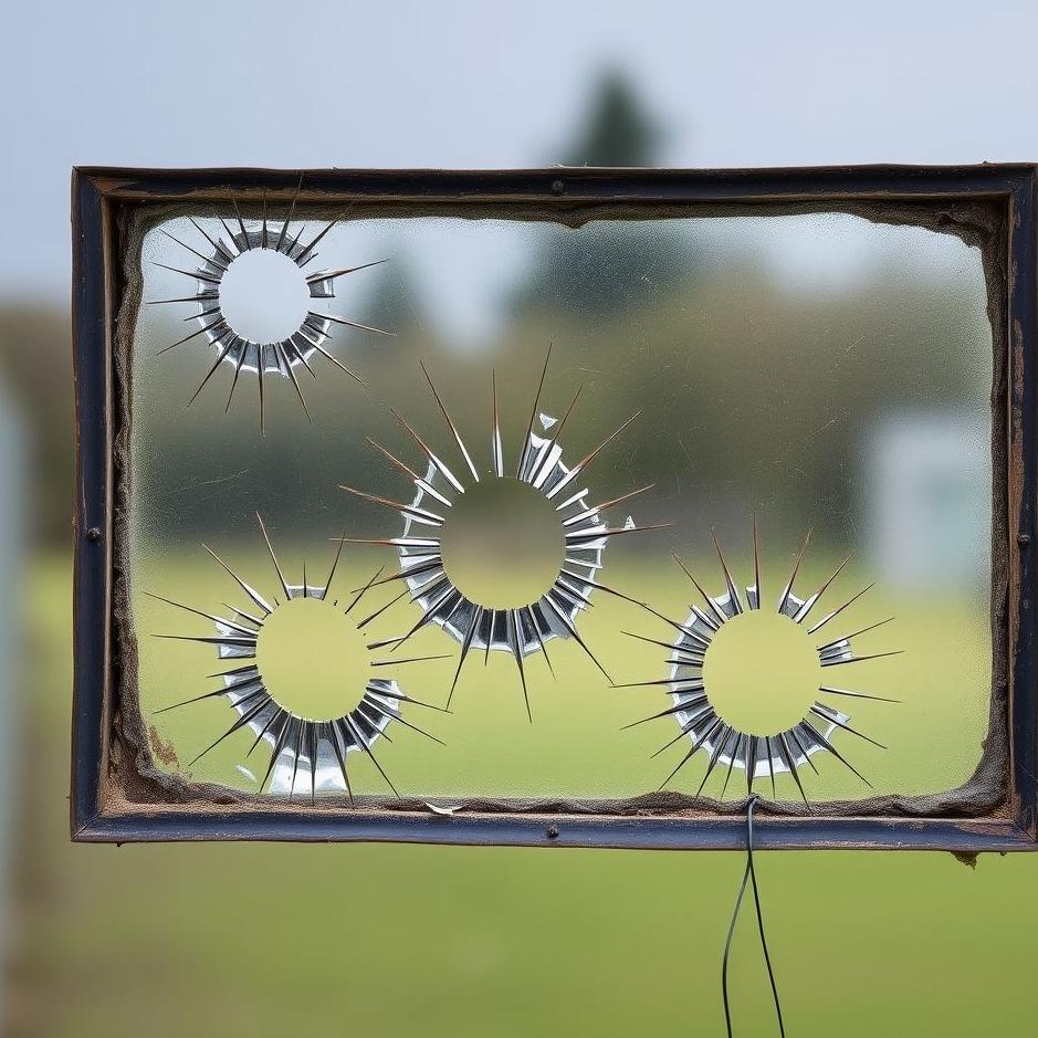 Dream : Bullet holes in the window 