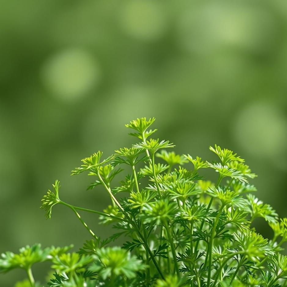 Dream : Bunch of parsley in a dream
