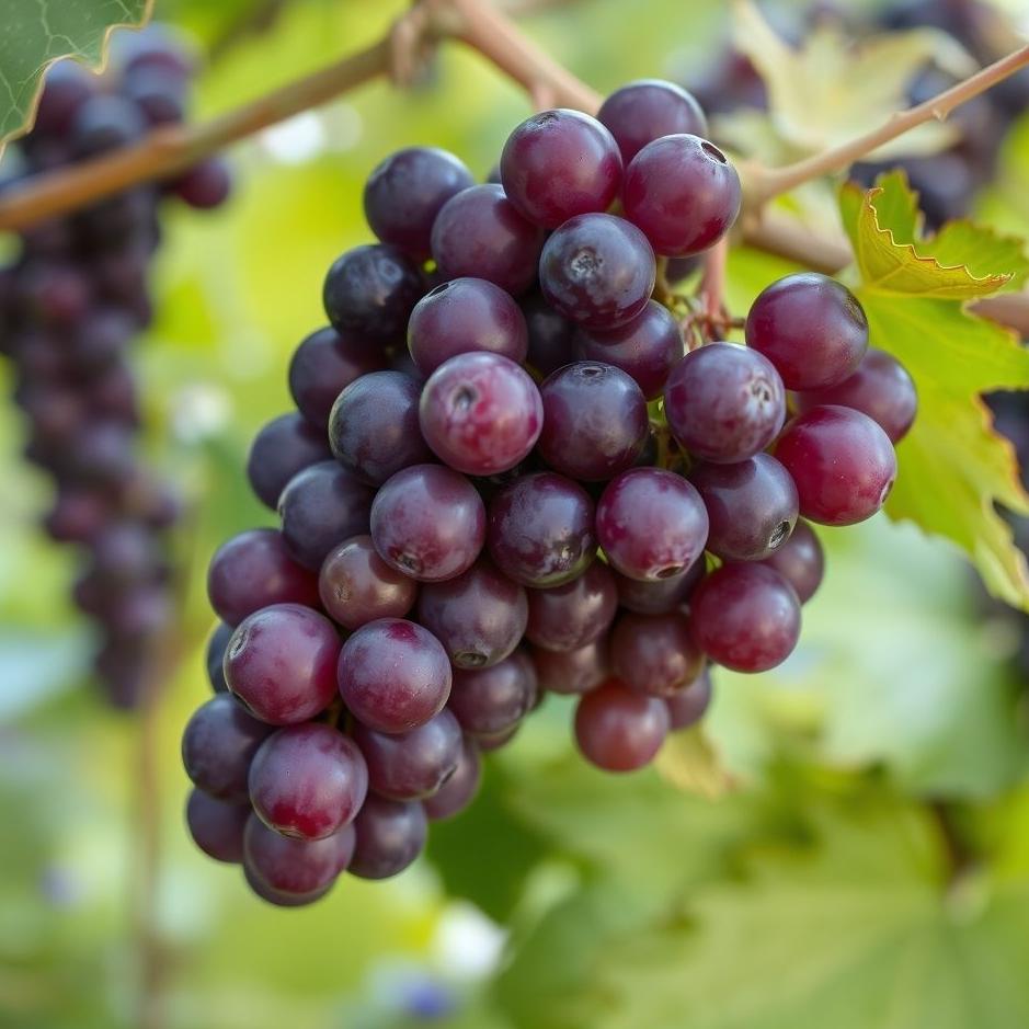 Dream : Bunch of purple grapes in a dream