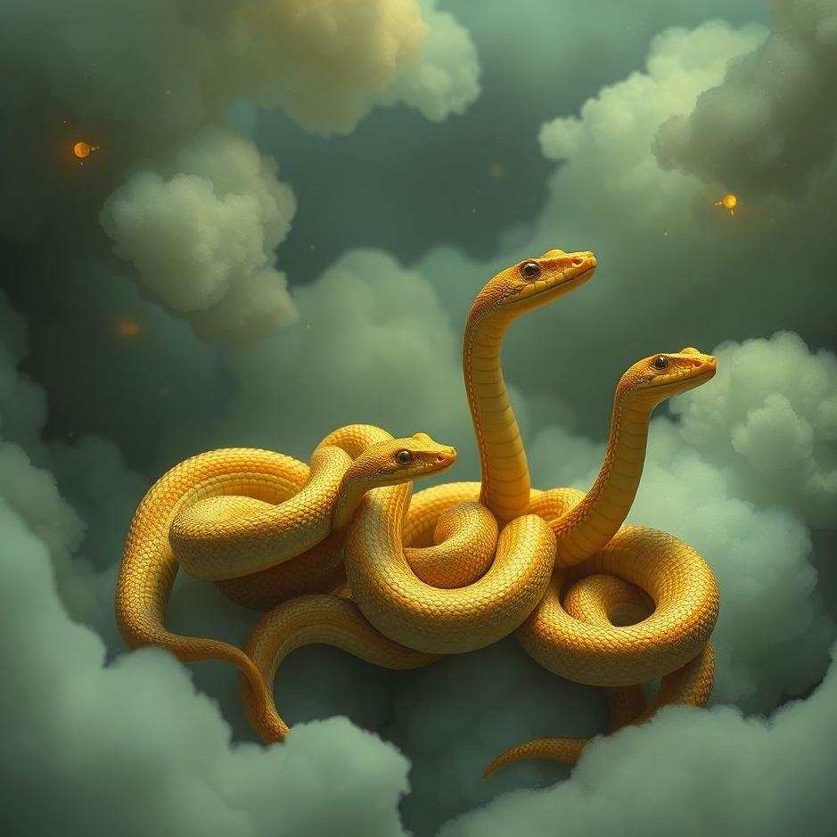 Dream : Bunch of small snakes in a dream