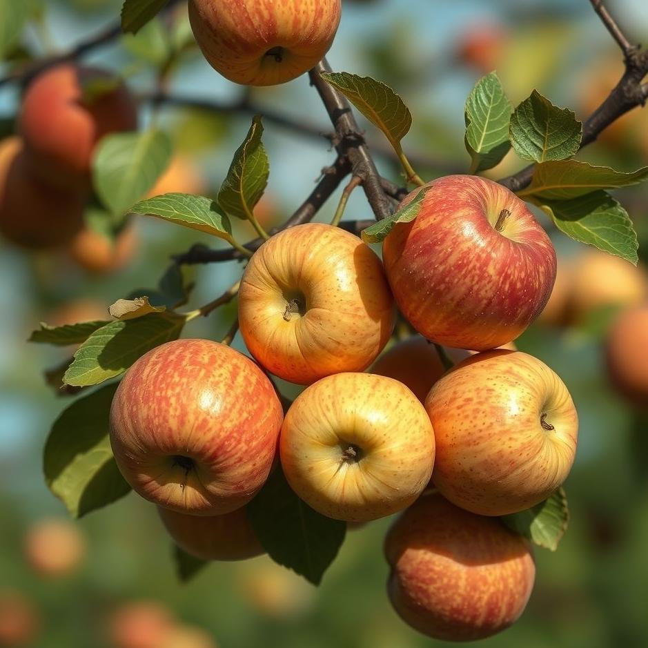 Dream : Bunches of apples in a dream