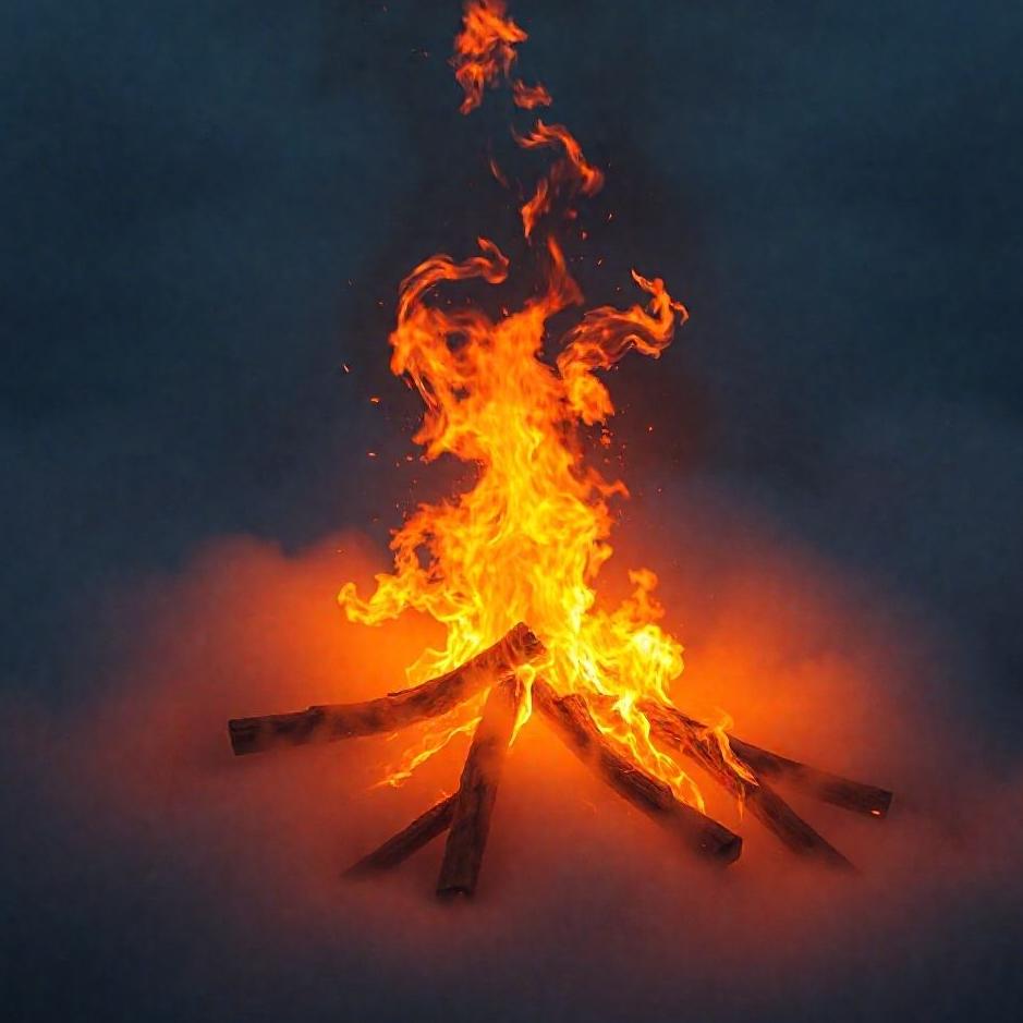 Dream : Burn in fire in the dream