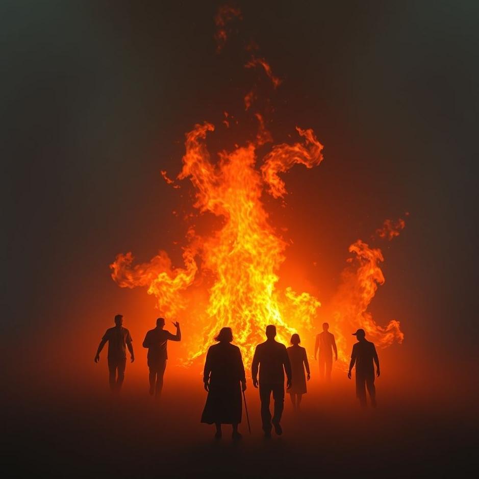 Dream Dictionary : Burn people in fire in the dream