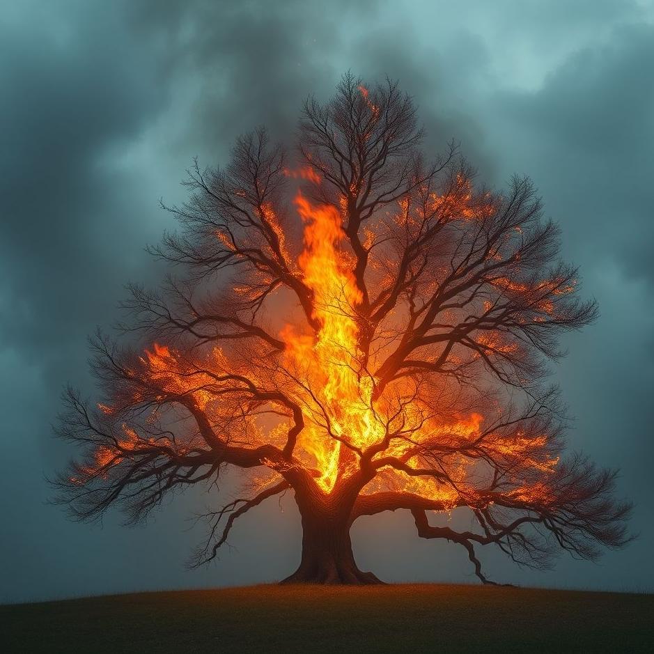 Dream : Burn the tree in the dream