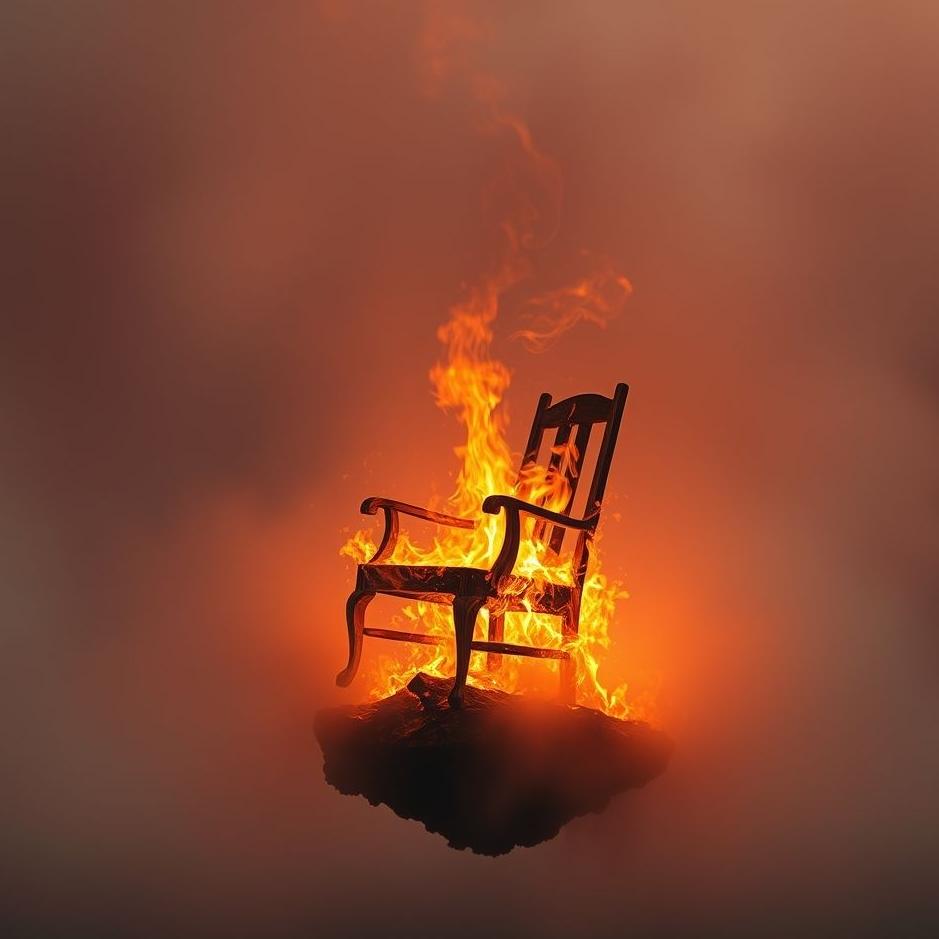 Dream : Burning a chair in a dream