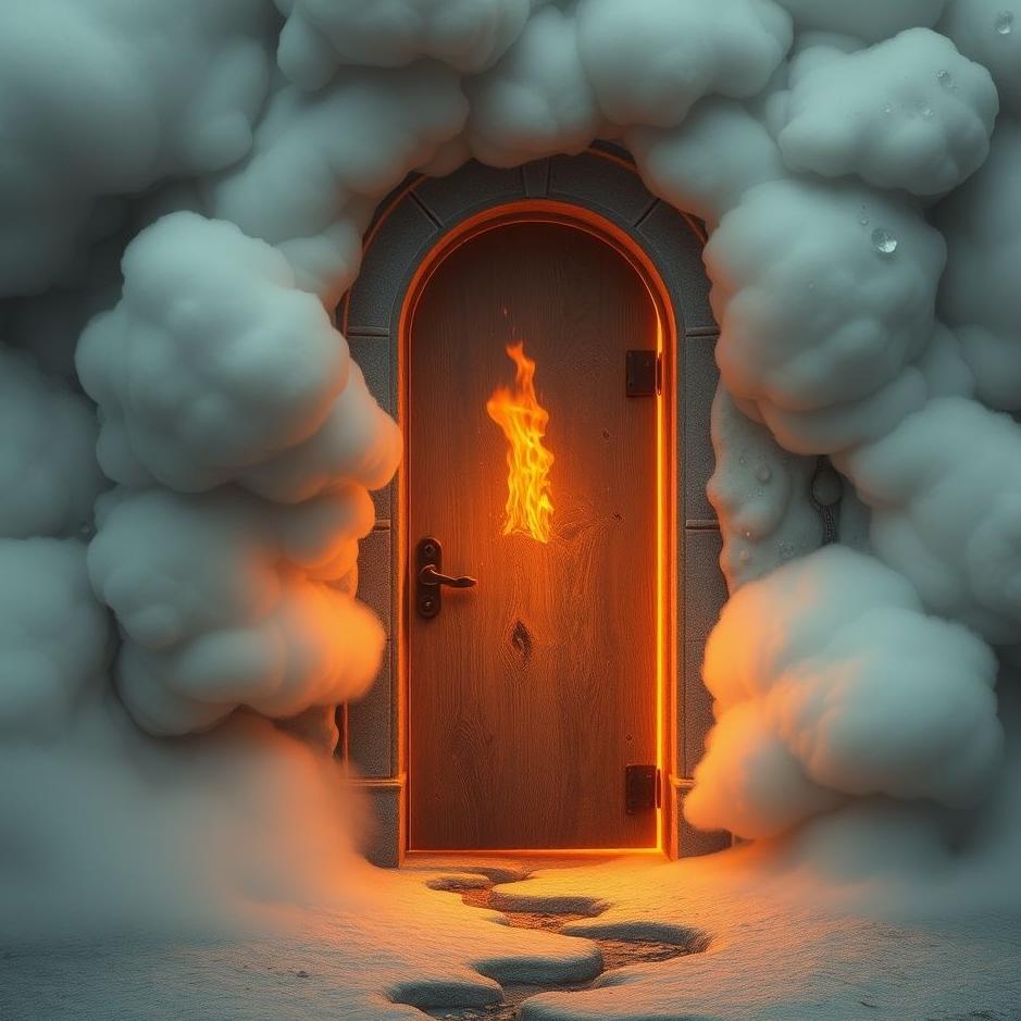 Dream : Burning a door in a dream