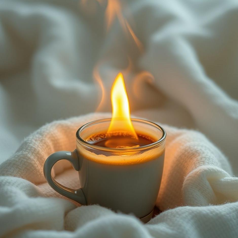 Dream : Burning coffee in a dream