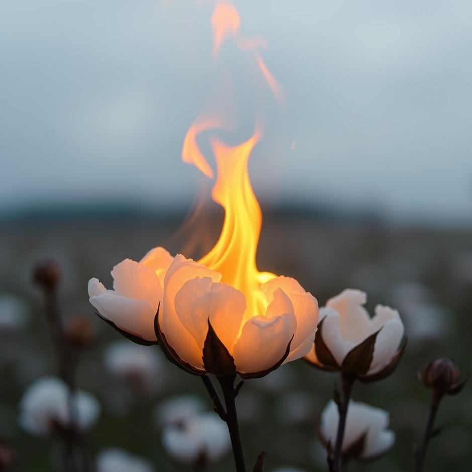 Dream : Burning cotton in a dream