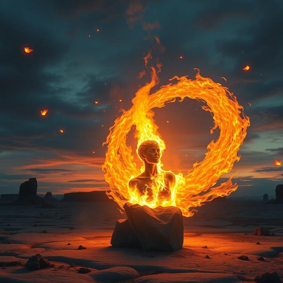 Dream : Burning dert on your friend in the dream