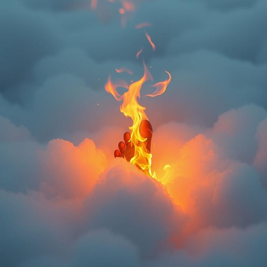 Dream : Burning foot in the dream