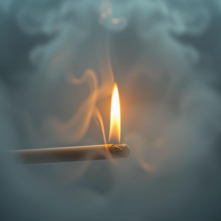 Dream : Burning from a cigarette in a dream