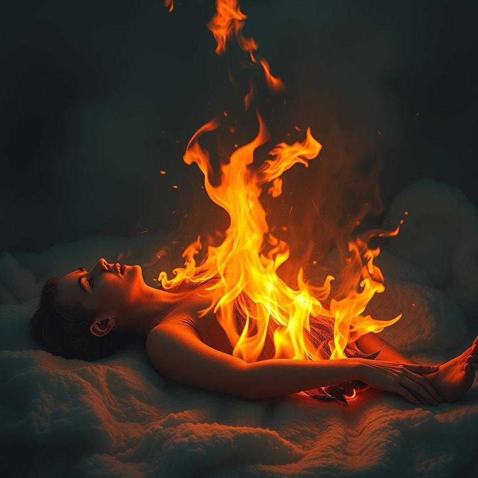 Dream : Burning human flesh in a dream