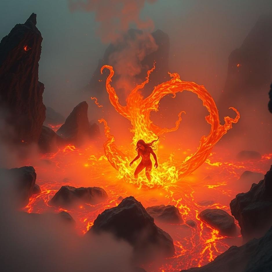 Dream : Burning in lava in a dream