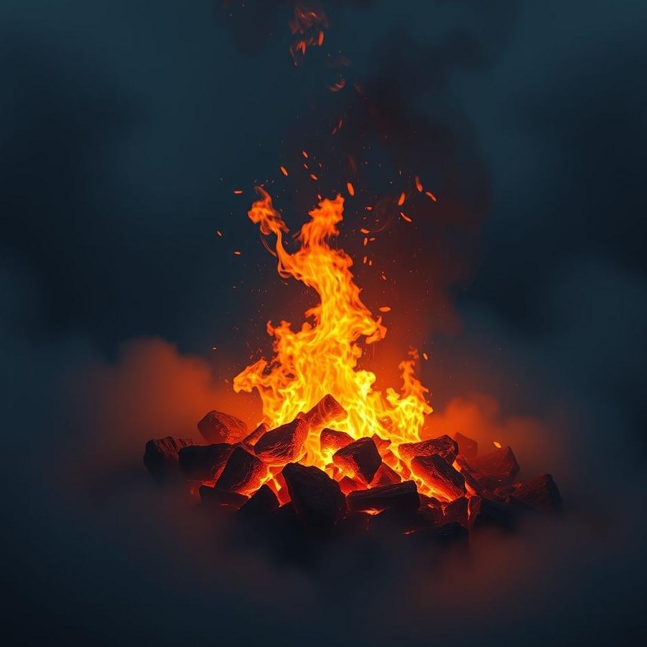 Dream : Burning like coal in a dream