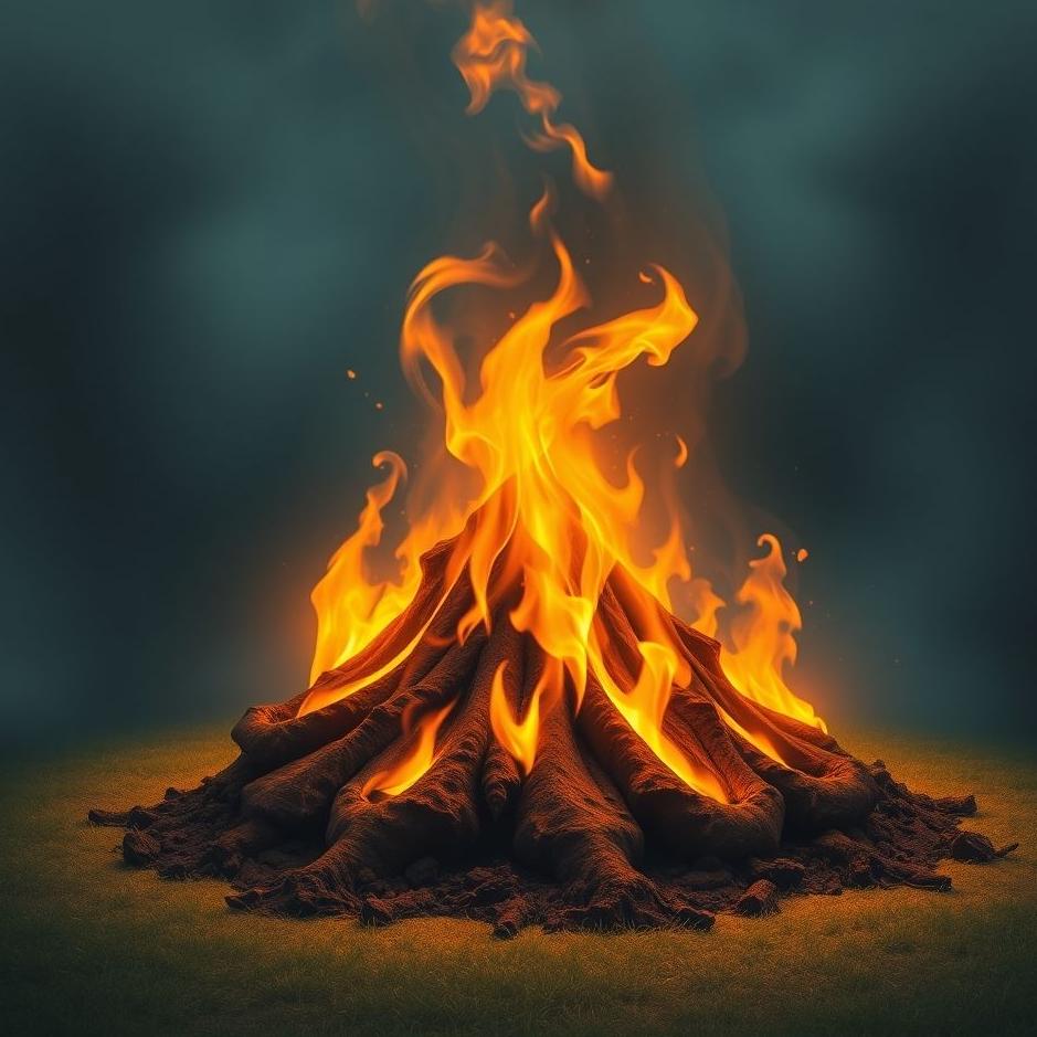 Dream : Burning poop in a dream