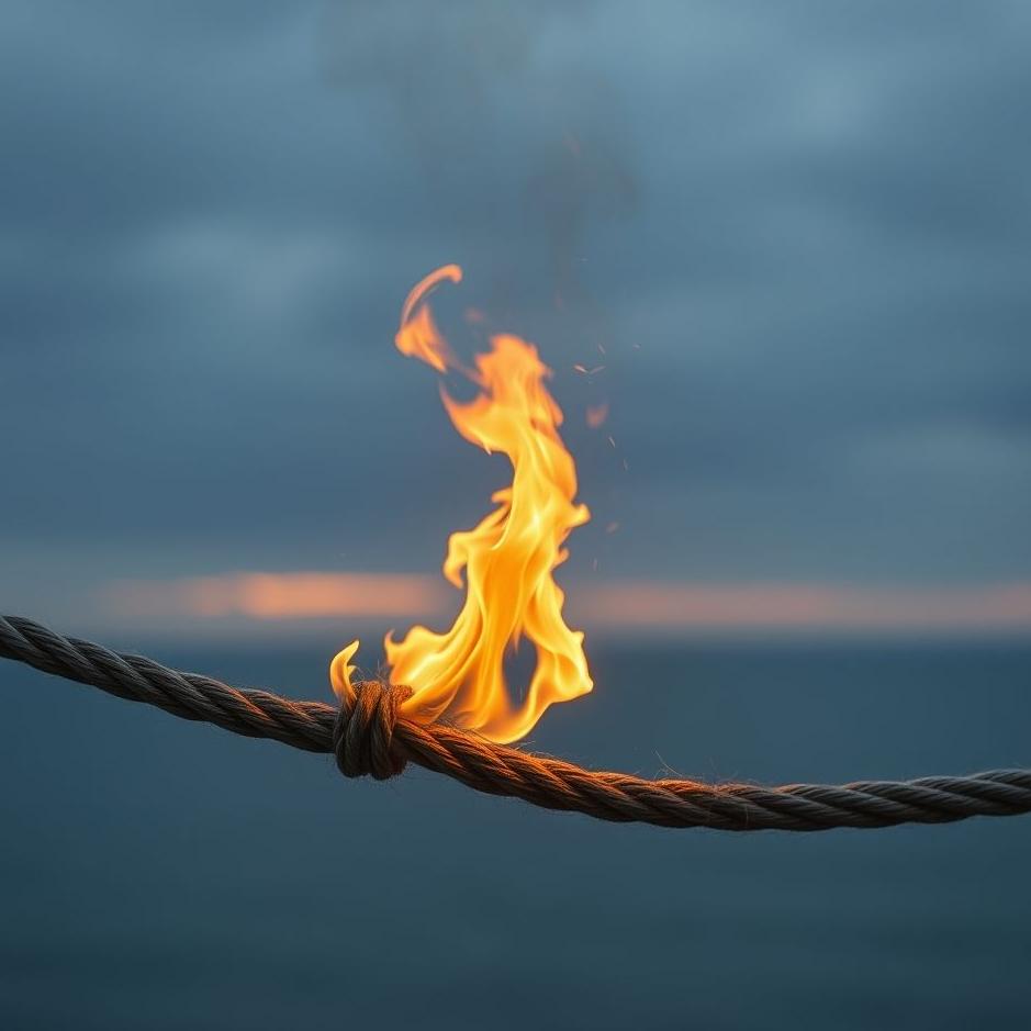 Dream : Burning rope in a dream