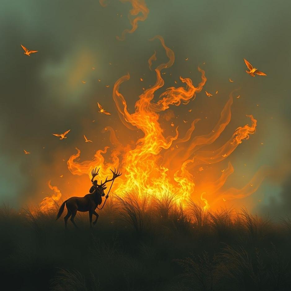 Dream : Burning the hunt in the dream