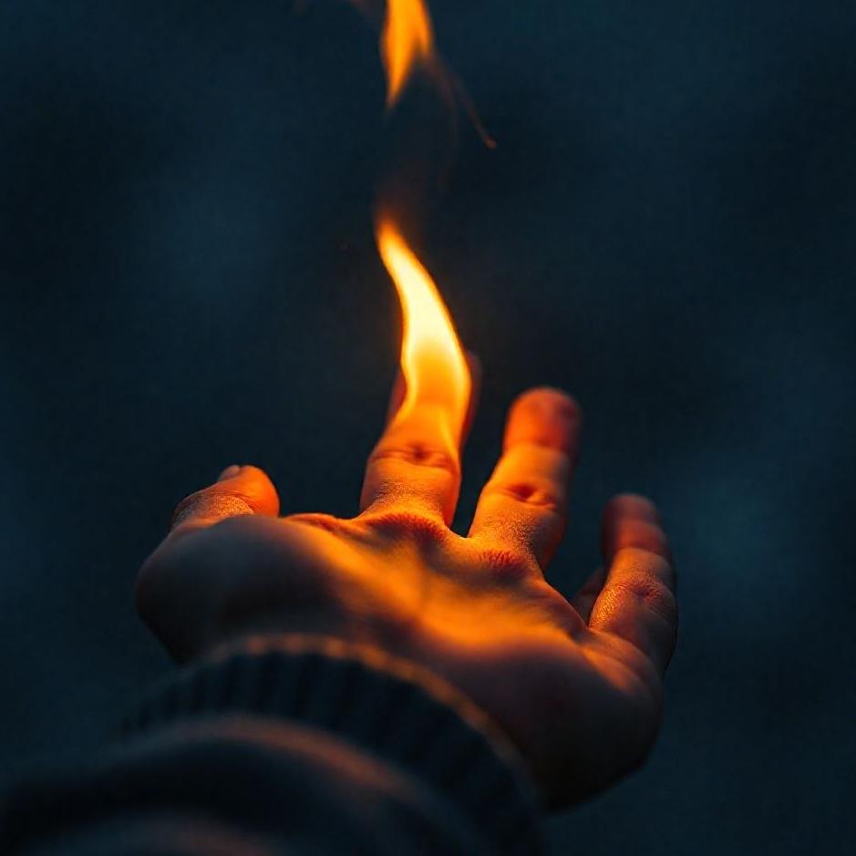 Dream : Burning your fingers in the dream