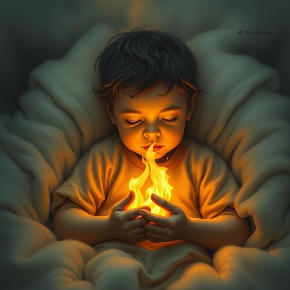 Dream : Burning your own child in a dream