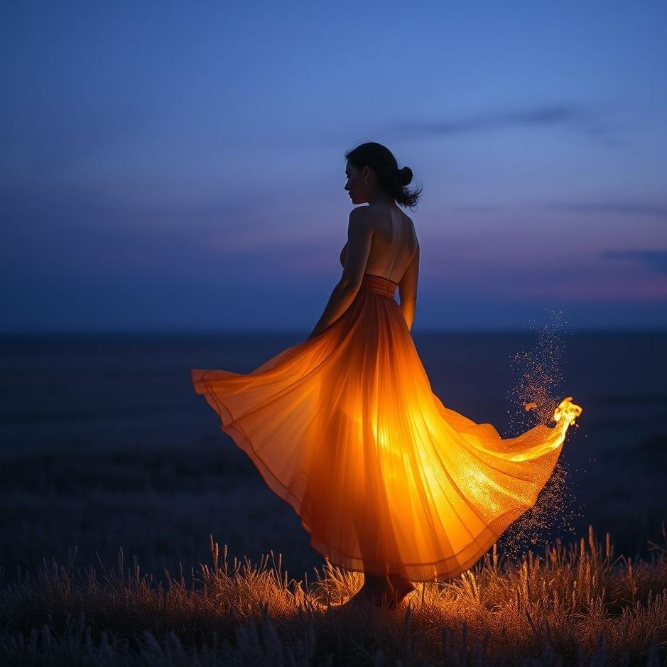 Dream : Burning your skirt in a dream