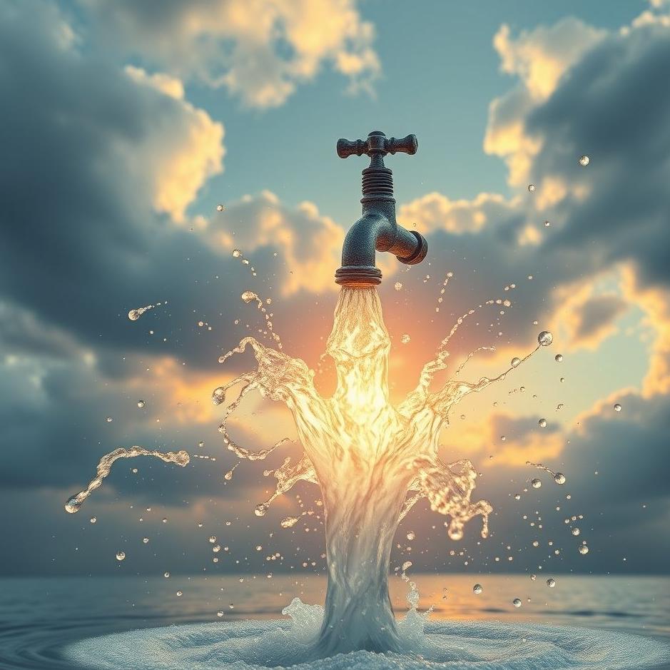 Dream : Bursting tap in a dream