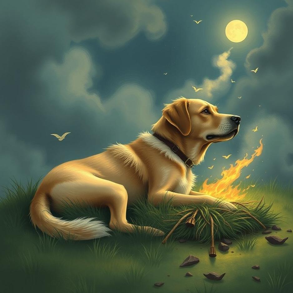 Dream : Burying a dog in a dream