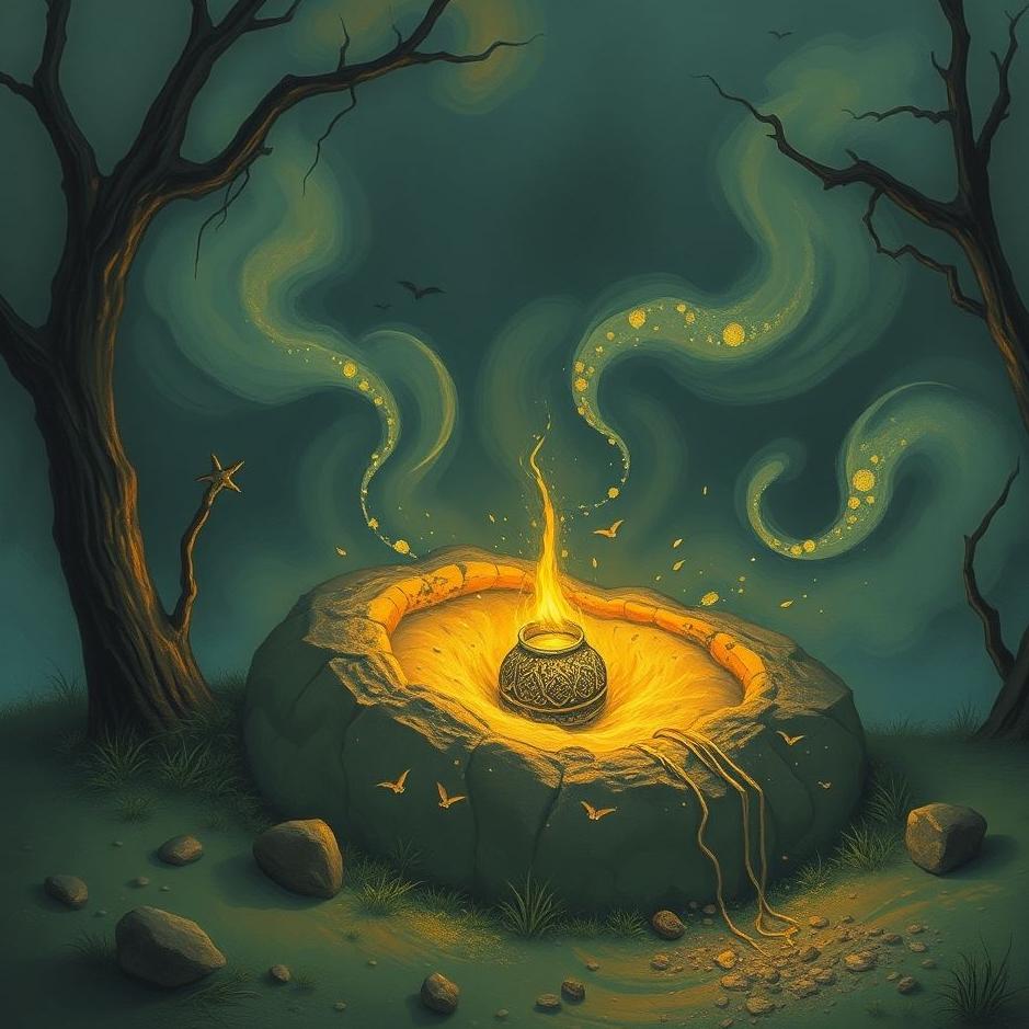 Dream : Burying an amulet in a dream