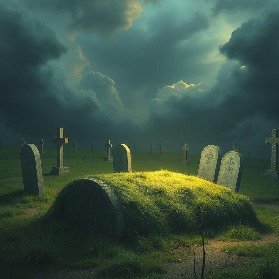 Dream : Burying in a grave in a dream