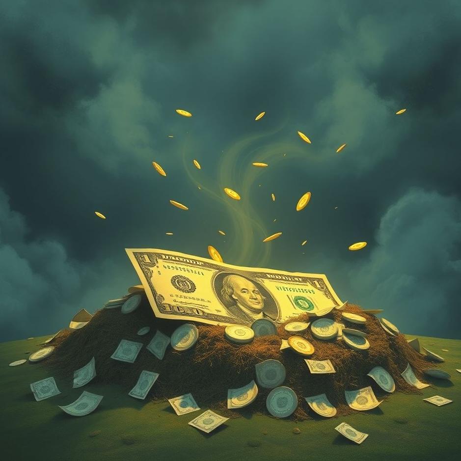 Dream : Burying money in a dream