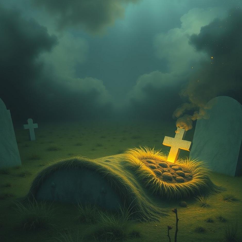 Dream : Burying oneself in a grave in a dream