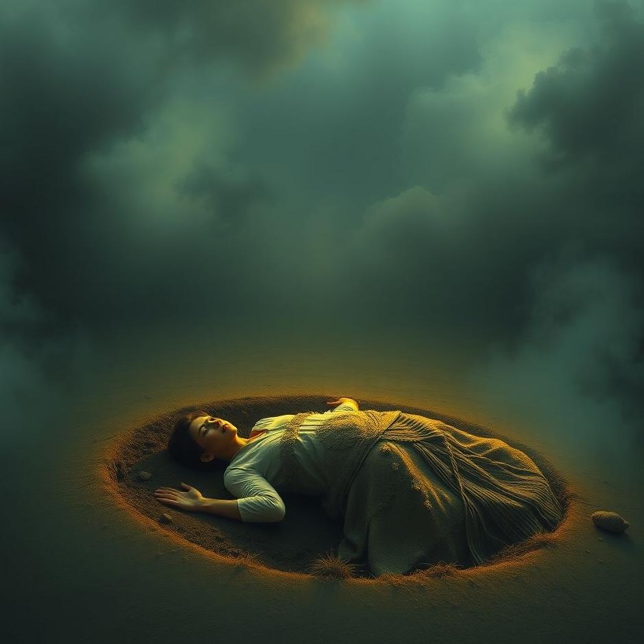 Dream : Burying oneself in the ground in a dream